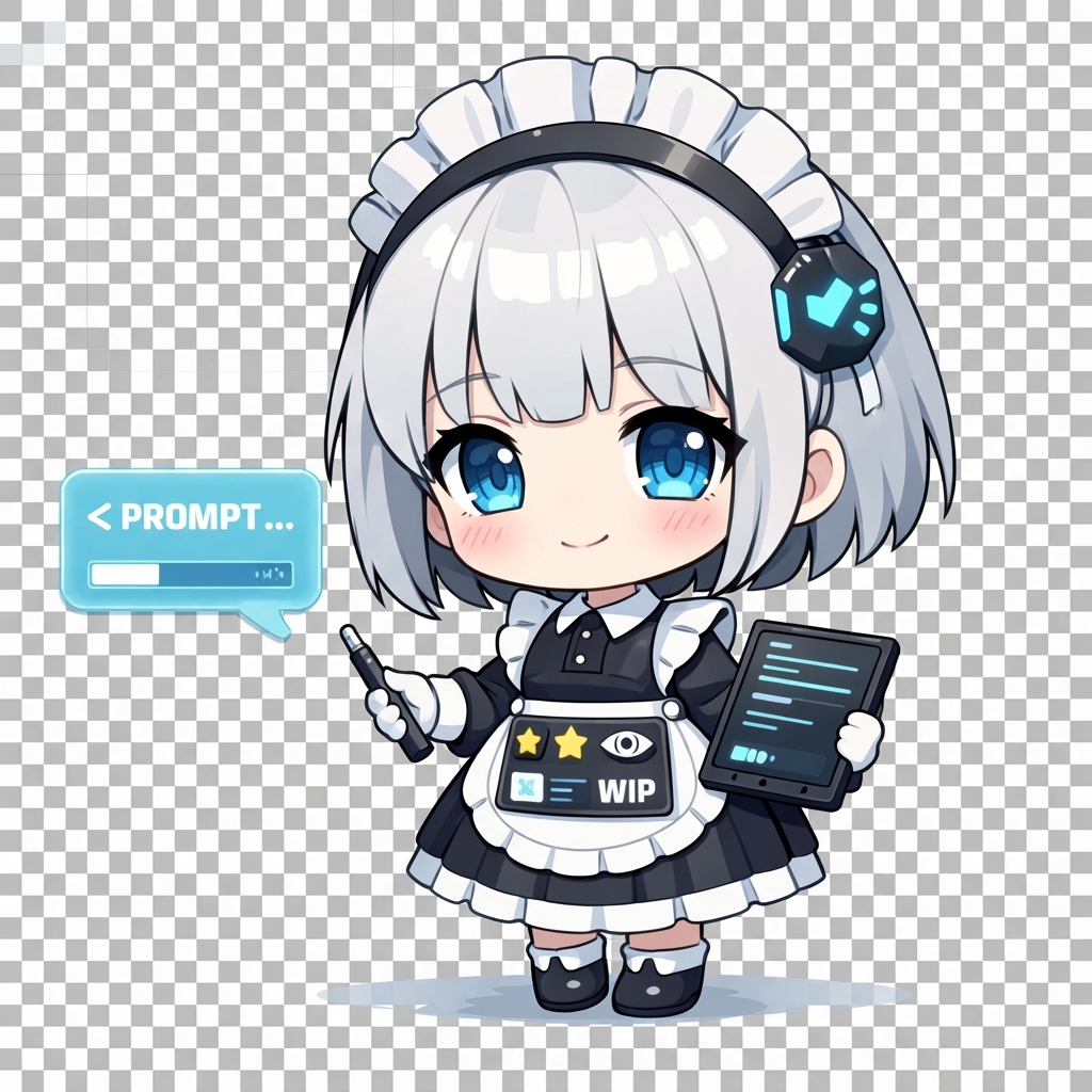 少し笑顔